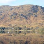 Ben Cruachan from Kilchurn Castle reflected in Loch Awe